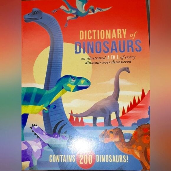 New "Dictionary of Dinosaurs" Book - Picture 1 of 2